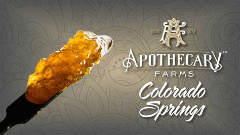 colorado springs recreational dispensary deals|Apothecary Farms – Colorado’s Top Cannabis。